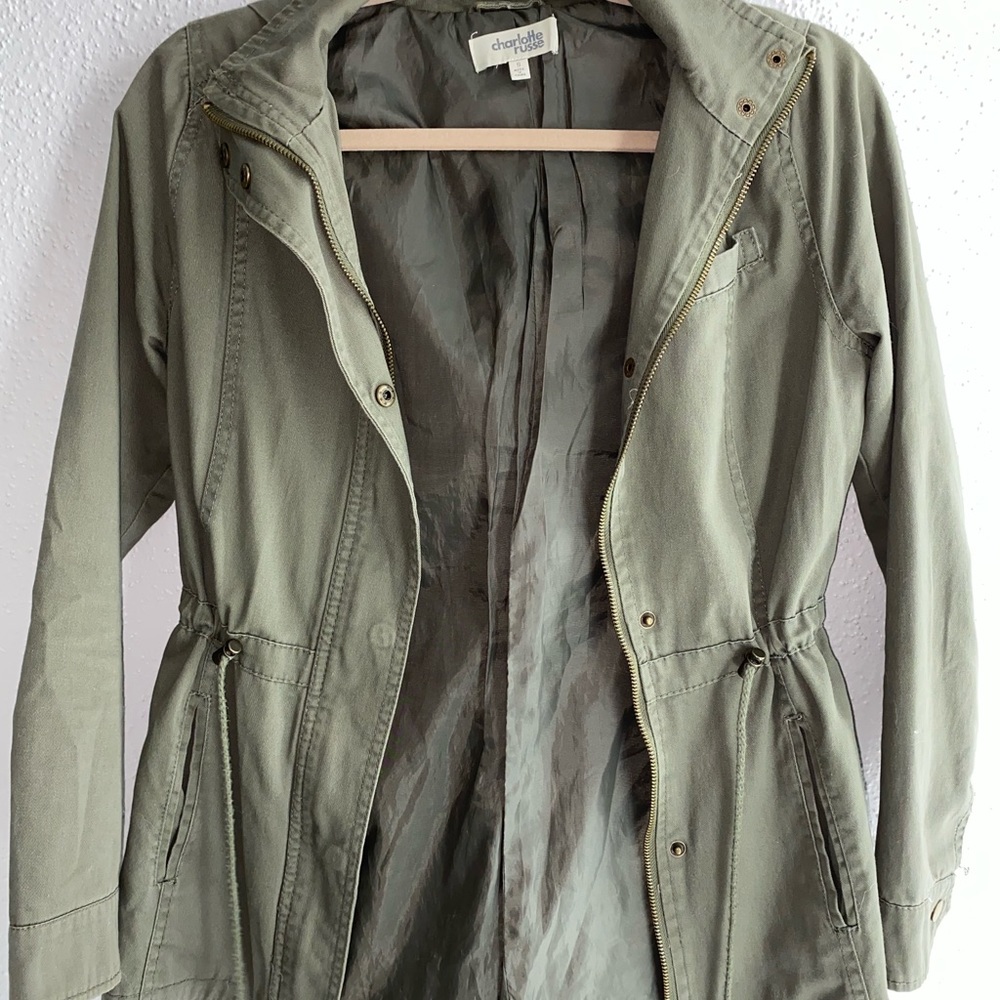 Army green jacket